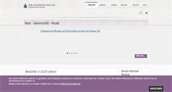 Desktop Screenshot of kriegerschule.de